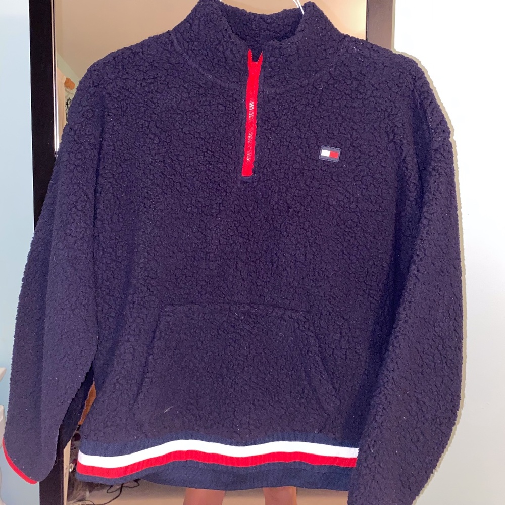 Tommy Hilfiger fuzzy sweater